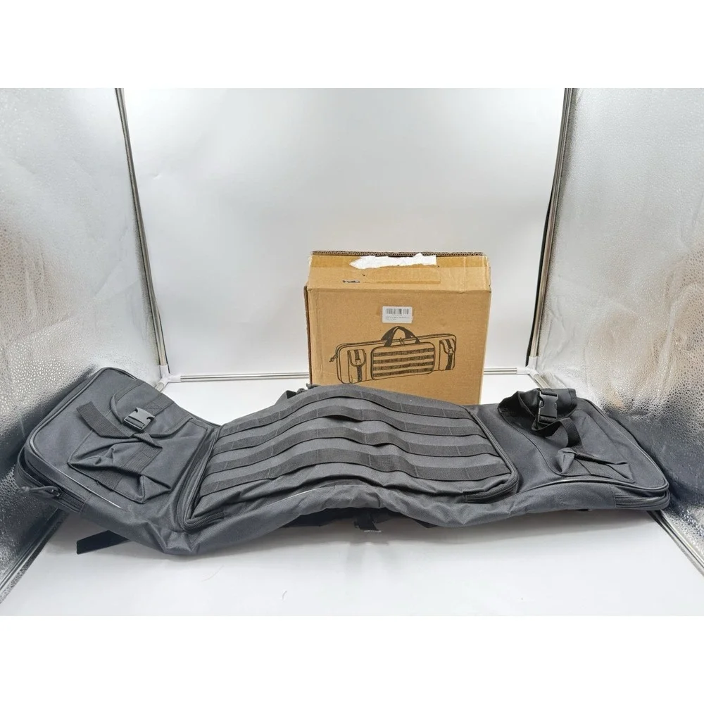 Kokkoya Soft Gun Case For Riffle And Shotguns Long Scoped Rifle Range Bag Backpa